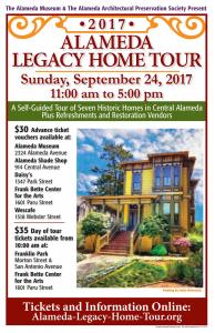 Accomplished Historical Artist Linda Weinstock Featured On The Posters And Guidebooks For The 2017 Alameda Legacy Home Tour